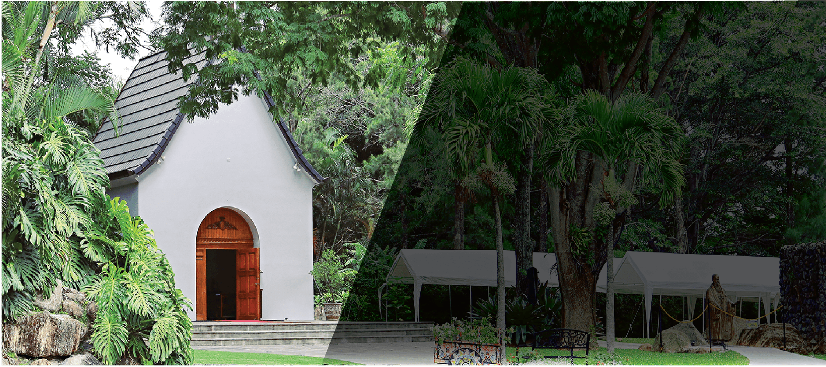 Santuario Familia de Esperanza y áreas exteriores del Movimiento de Schoenstatt en Santa Ana